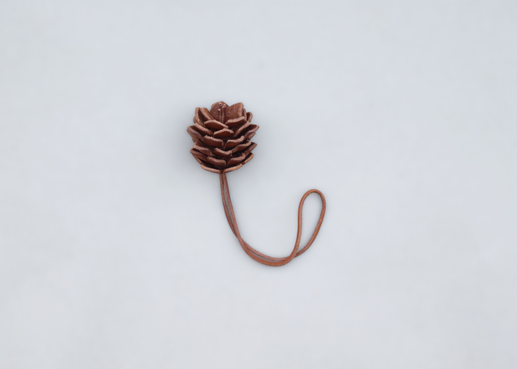 Pine Cone Bag Charm